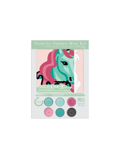 Elle Cree Carousel Unicorn PBN Kit