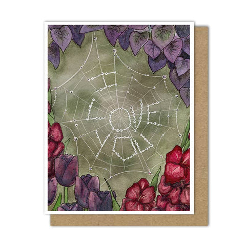 Motif's Art Studio Card I Love You Spiderweb