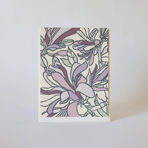 Little Green Card Set Assorted Flower