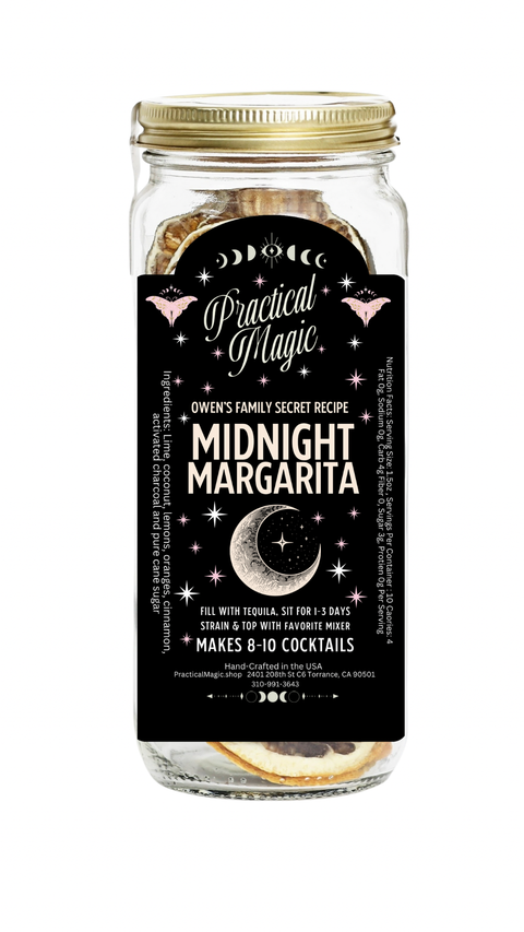 Practical Magic Apothecary & Craft Cocktails Midnight Margarita Infusion Drink Kit