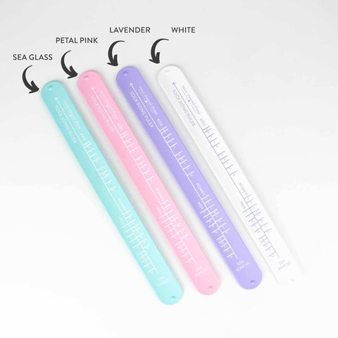 TSS Sock Sizing Ruler Sock Knitting Bracelet Ruler
