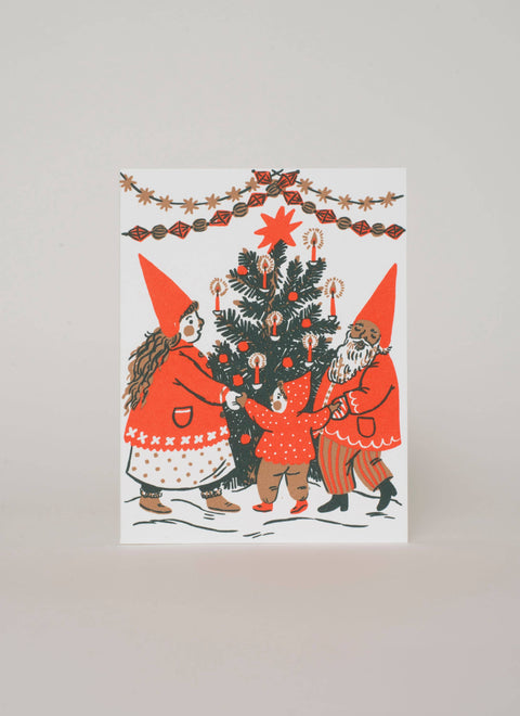 Egg Press Holiday Card Christmas Gathering
