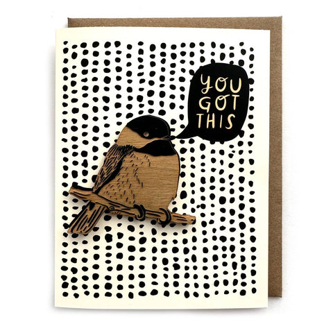 Snowmade Magnet w/Card You Got This