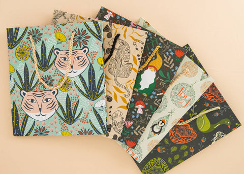 Amicreative Medium Gift Bag Tiger Tiger