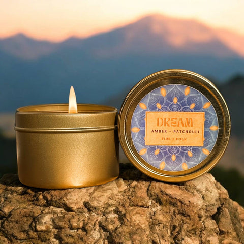 Fire + Folk 4oz Meditation Candle Dream