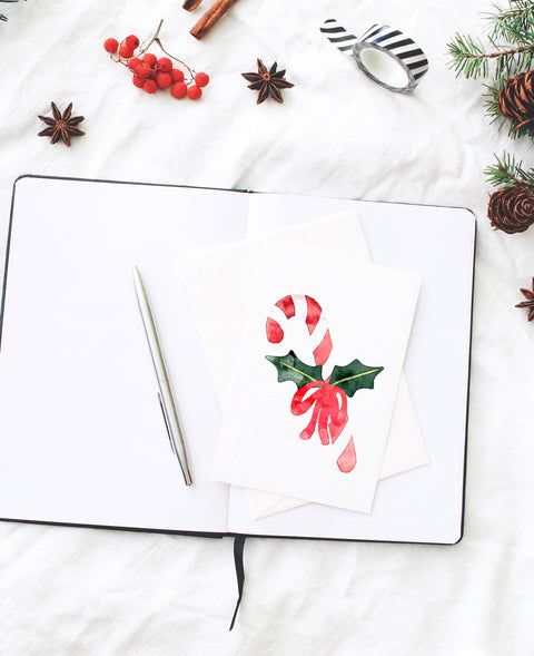 Cate Paper Co. Watercolor Xmas Cards Kit