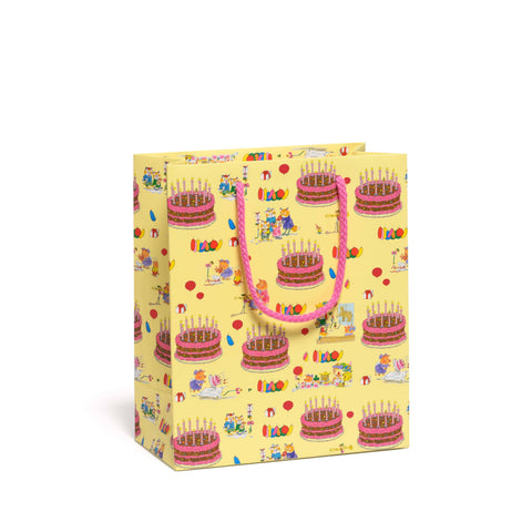 Red Cap Gift Bag Richard Scarry Dolly Pig Birthday