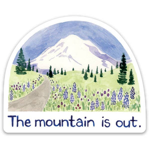 Yardia Vintl Sticker Mountain Is Out