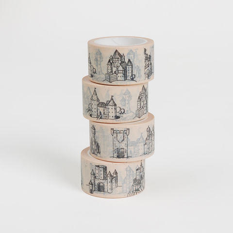 Kingdom of Threads Washi Tape Fantasy Castles & Towers
