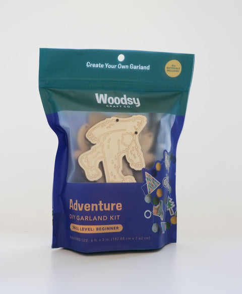 The Woodsy Craft Co. Craft Kit Adventure Garland
