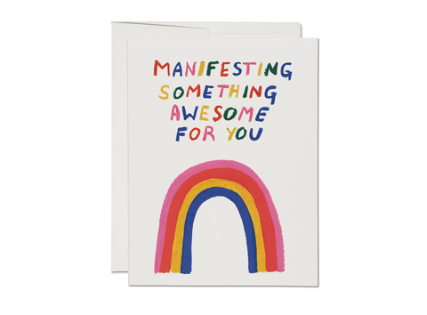 Red Cap Card Something Awesome