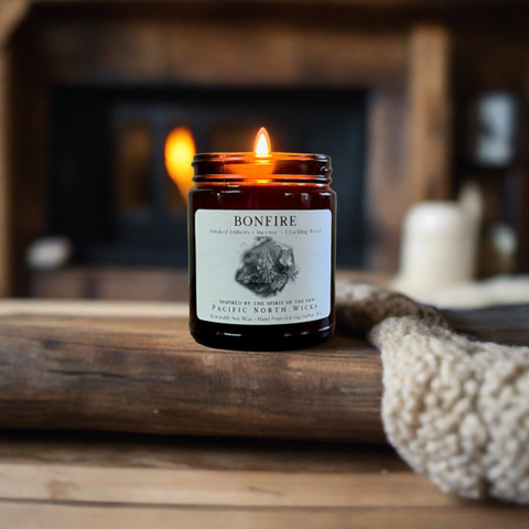 Pacific North Wicks Bonfire Candle