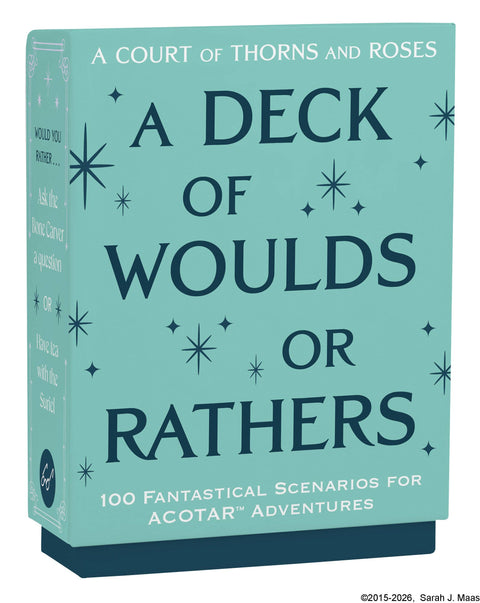 A Court of Thorns and Roses Official Deck: A Deck of Woulds or Rathers