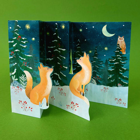 RLB Card Pack Tri-Fold Moonlit Meadow