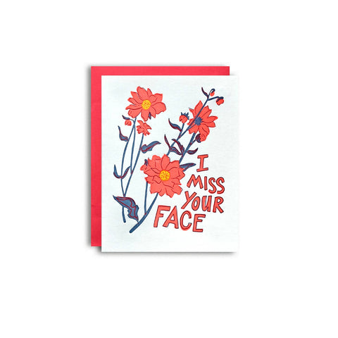 Pier Six Press Card Miss Your Face