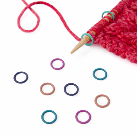 TSS Rainbow Simple Ring Stitch Markers