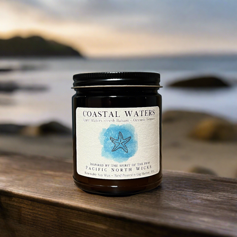 Pacific North Wicks Coastal Waters Candle