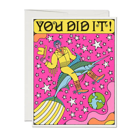 Red Cap Card Marlin Rodeo