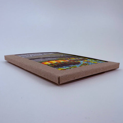 Old School Stationers Card Set Portland, Oregon Happy Holidays!