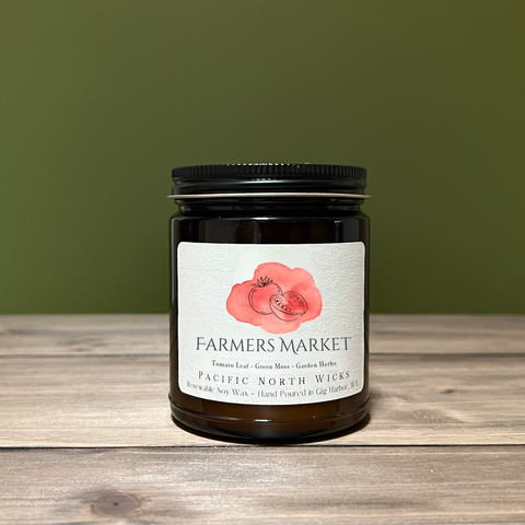 Pacific North Wicks Farmers Market Candle