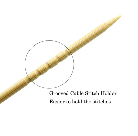 Seeknit Shirotake Grooved Cable Needles