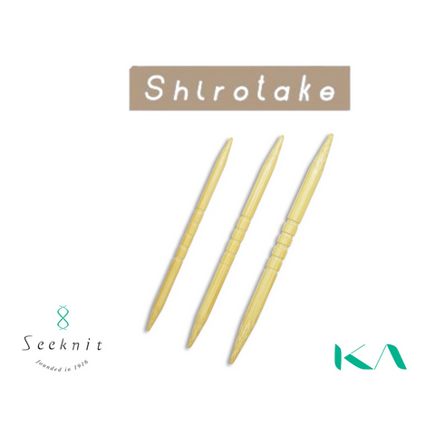 Seeknit Shirotake Grooved Cable Needles
