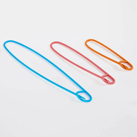 Knit Pro Aluminum Stitch Holders (3pcs)