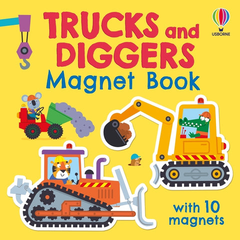 Trucks and Diggers Magnet Book - Ingram