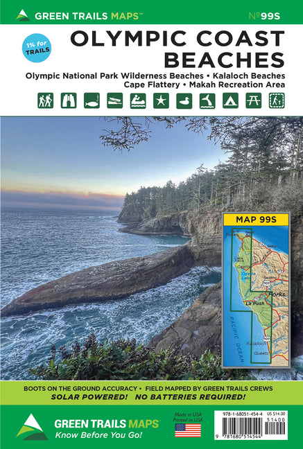 Olympic Coast Beaches, Wa No. 99s