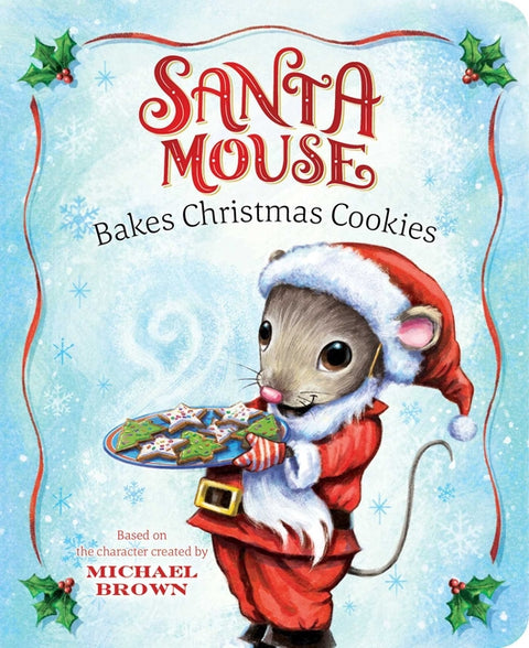 Santa Mouse Bakes Christmas Cookies - Ingram
