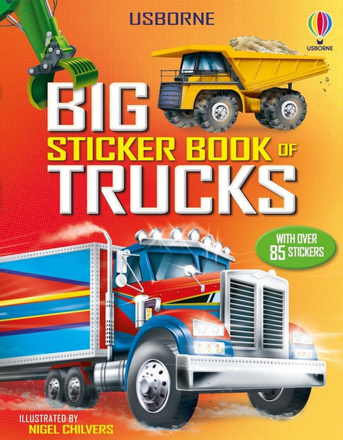 Big Sticker Book of Trucks - Ingram