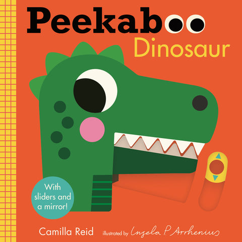 Peekaboo: Dinosaur: (An Interactive Board Book for Babies & Toddlers with Mirror & Sliders to Push, Pull, or Turn. Cute Artwork Includes Friendly Dino - Ingram