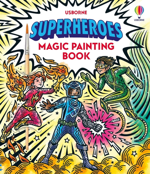 Superheroes Magic Painting Book - Ingram