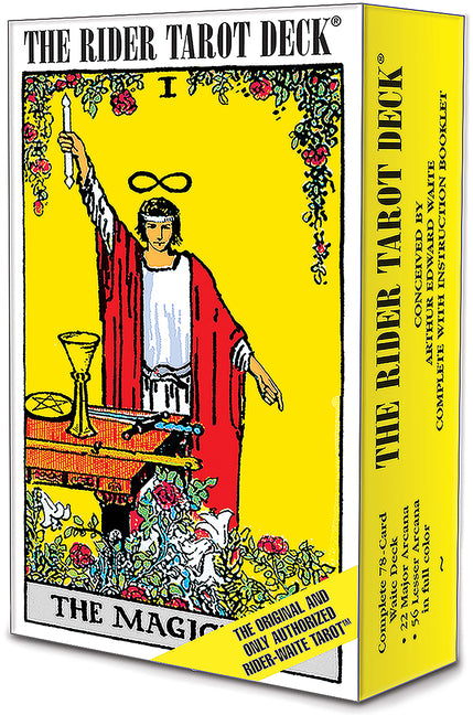 Rider Tarot Deck(r): The Authentic Rider-Waite(r) Tarot Deck with Instruction Booklet, Essential for Tarot Beginners & Expert Readers - Ingram
