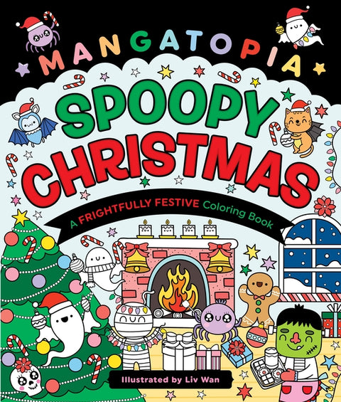 Mangatopia: Spoopy Christmas: A Frightfully Festive Coloring Book - Ingram
