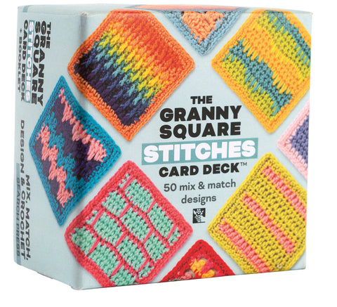 The Granny Square Stitches Card Deck: 50 Mix and Match Designs - Ingram