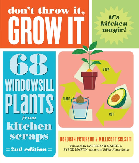 Don't Throw It, Grow It, 2nd Edition: 68 Windowsill Plants from Kitchen Scraps - Ingram