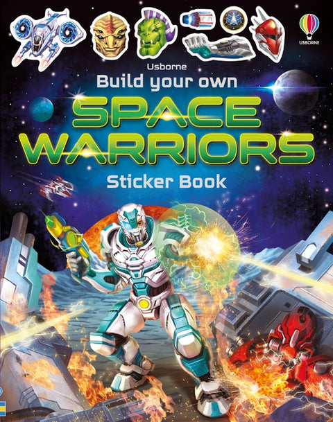 Build Your Own Space Warriors Sticker Book - Ingram