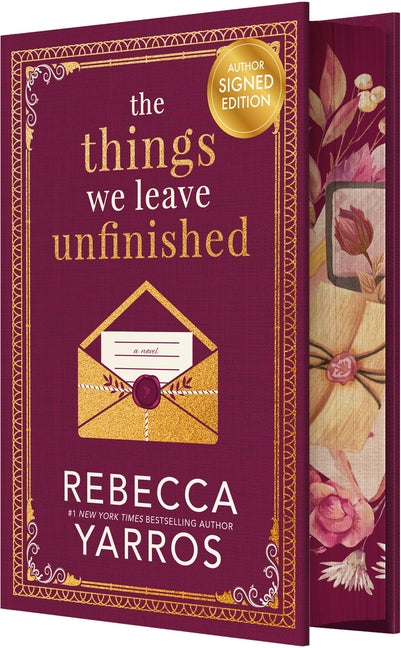 The Things We Leave Unfinished (Signed) - Ingram