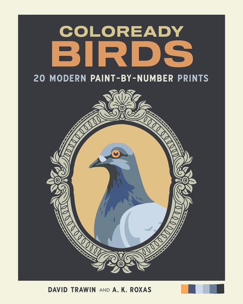 Coloready Birds: 20 Modern Paint-By-Number Prints - Ingram