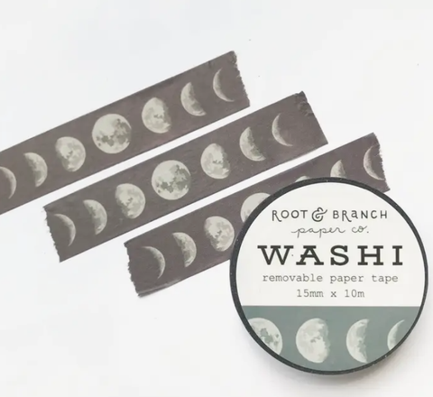 Root & Branch Moon Phase Washi Tape