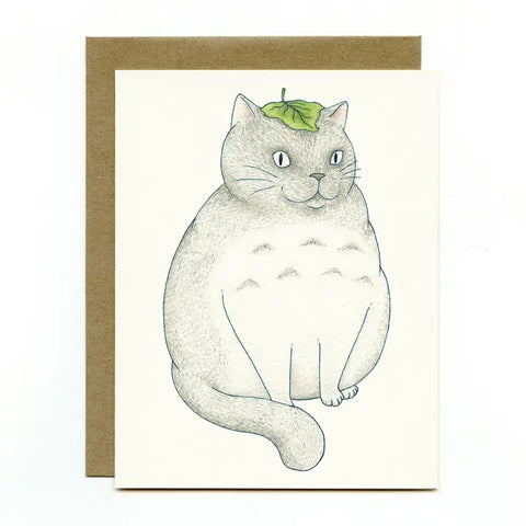 Bee's Knees My Neighbor Kitty Cat Card