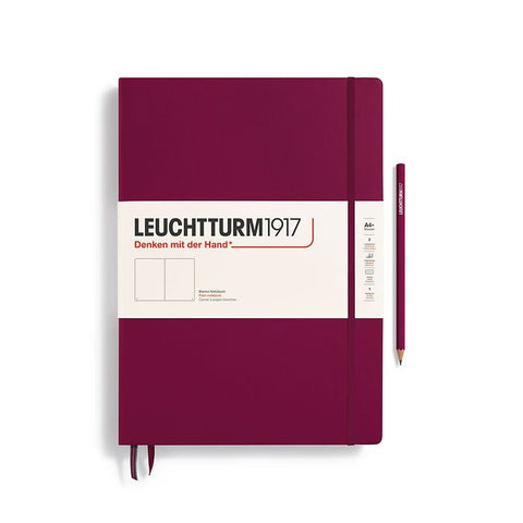 Leuchtturm Large Journal Blank Port Red