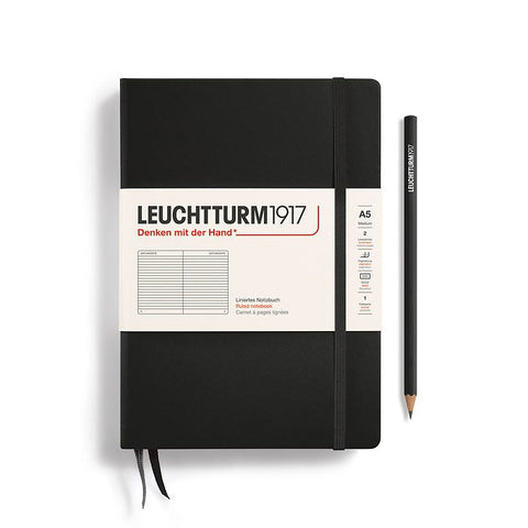 Leuchtturm Medium Hardcover Ruled