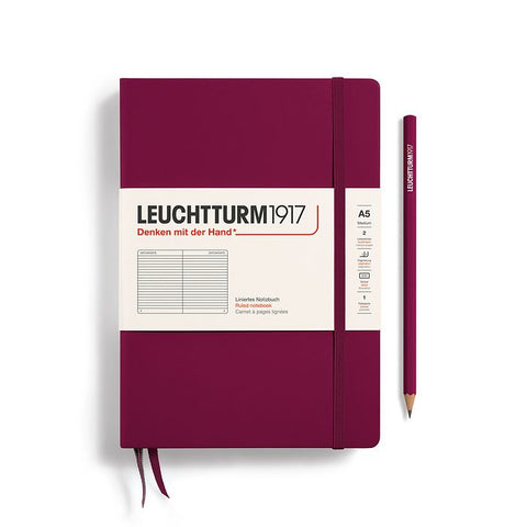 Leuchtturm Medium Hardcover Ruled
