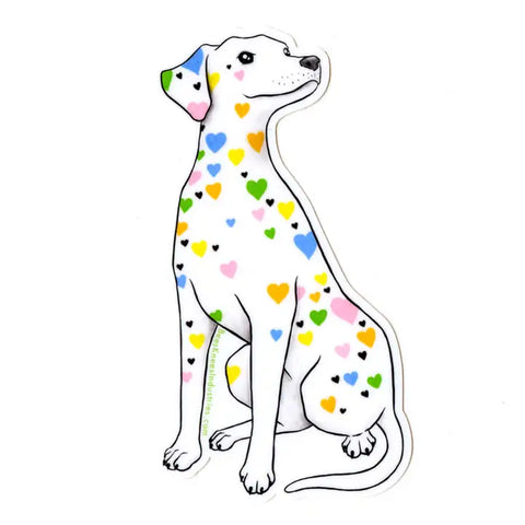 Bee's Knees Sprinkle Dalmatian Sticker